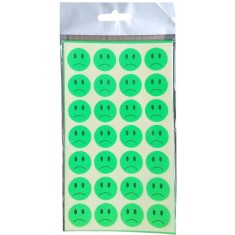 Sticker - calificativ Rau, 28 buc/coala, 10 coli, 280 buc, 20mm, 28/A6, set 10