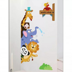 Sticker Perete Autocolant Animale 60x90cm - Welcome