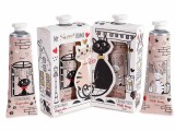 Cumpara ieftin Set 2 creme maini,2 creme picioare aroma Bomboane, Lapte si Miere 11,5 x 3 x 11,5 H, 2 x 30 ml