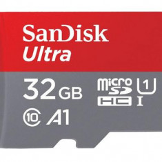 Card de memorie SanDisk Ultra microSDHC 32GB A1 UHS-I + Adaptor SD