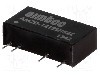 Convertor de tensiune, DC-DC, intrare 10,8...13,2V DC, iesire 12V DC, putere 2W, AIMTEC - AM2D-1212SH52Z