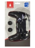 Husa Din Silicon Pentru Controller Si Thumb Grips Spartan Gear Negru PS5