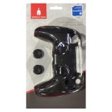 Husa Din Silicon Pentru Controller Si Thumb Grips Spartan Gear Negru PS5