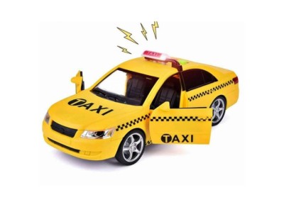 Masina Taxi Cu Sunete Si Frecare foto