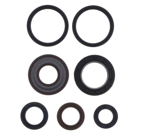 Set complet semeringuri ambielaj + motor Aprilia Mojito (99-02) - Piaggio Liberty (98-00) - Sfera - Vespa ET4 (96-99) (non Leader) 4T AC 125cc