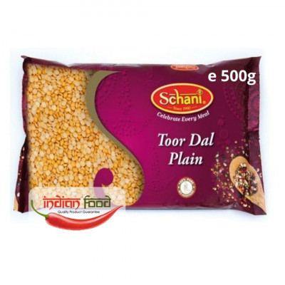 Schani Toor Dal (Linte Galbena Toor) 500g foto