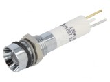 Lampă de Control LED Albă 24V &Oslash;8mm