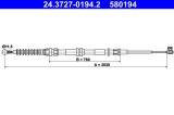 ATE 24.3727-0194.2 Cablu, frana de parcare
