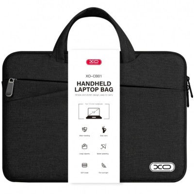 Geanta XO Design CB01 pentru Laptop 13inch, Neagra foto