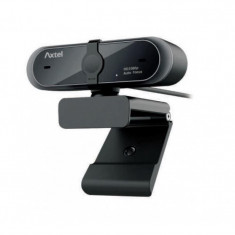 Camera web Axtel, Full HD,1920 x 1080 px, USB, microfon incorporat, Negru