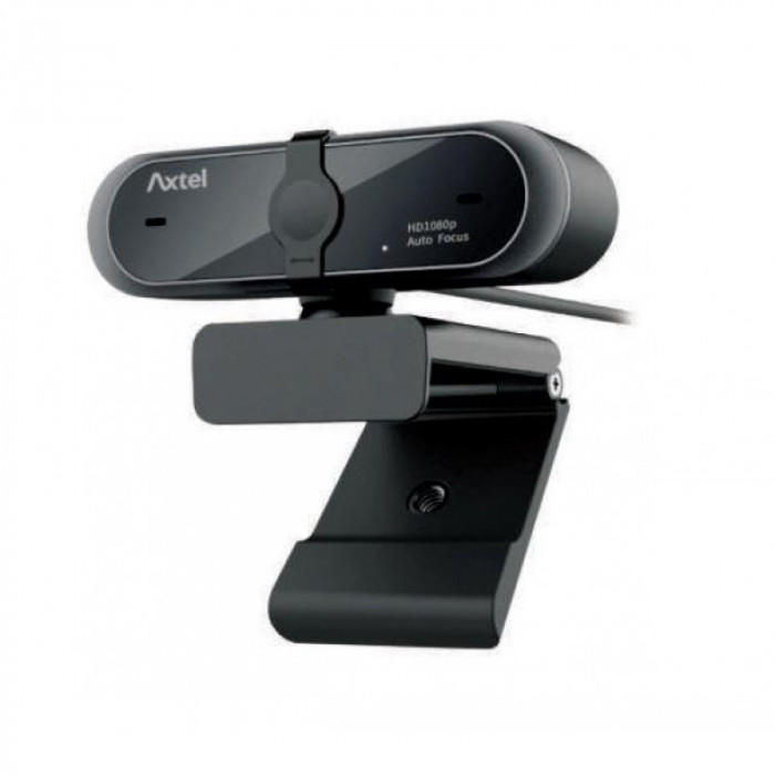 Camera web Axtel, Full HD,1920 x 1080 px, USB, microfon incorporat, Negru