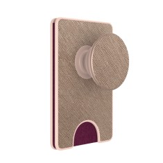 Portofel pentru telefon - popsockets popwallet - saffiano rose gold foto