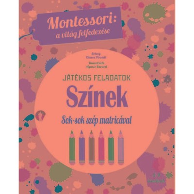 Sz&amp;iacute;nek - J&amp;aacute;t&amp;eacute;kos feladatok - Sok-sok sz&amp;eacute;p matric&amp;aacute;val - Chiara Piroddi foto