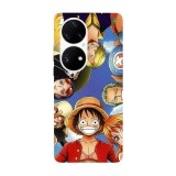 Husa compatibila cu Huawei Nova 8i model One Piece Crew, Silicon, TPU, Viceversa, Transparent, Carcasa