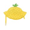 Palarie Soare Bebelusi Zoocchini UPF50+ Ananas, Marime M (6-12 Luni), Protectie UV, Uscare Rapida, Curea Fixare