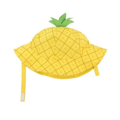 Palarie de soare Zoocchini, UPF50 +, Marime M, 6-12 Luni - Ananas foto