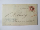 Rară! Scrisoare istorică circulată Timișoara-Sibiu 1868