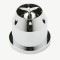 Filtru aer sport Crom Look Classic 150x160mm cu 4 adaptori