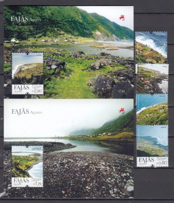 Azore - PEISAJE - 2 Colite + Serie - MNH - Nominal 7,85 Eur. foto