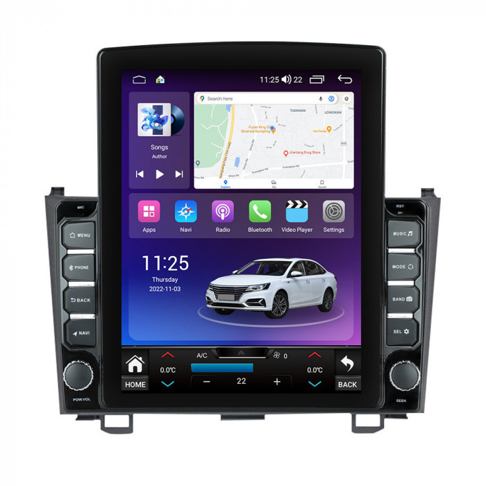 Navigatie dedicata cu Android Honda CR-V III 2006 - 2012, 4GB RAM, Radio GPS