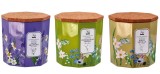 Cumpara ieftin Set 3 lumanari parfumate in borcan sticla 12 x 12 cm