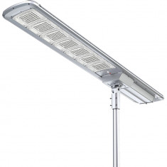 Lampa exterioara iluminat Stradal cu Incarcare 100% Solara si putere 120W, plus stergator automat pentru zapada si praf, incorporat -Thermos 2 Series foto