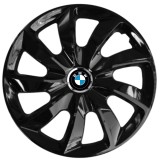 Set 4 Capace Roti 17 inch, Stig Negru Lucios, Compatibil cu BMW