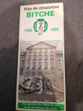 Franta - Pliant, Harta turistica Bitche 1995