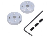 Kit fixare roată: adaptor, cheie imbus, şuruburi montare