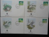 Singapore-WWF Pasari-set complet FDC