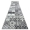 Traversa anti-alunecare AZULEJO PATCHWORK, GRESII DE LISBONA gri / negru, 133 cm, Dreptunghi, Poliamida