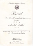 AMS# - BREVET ORDINUL MERITUL MILITAR CL. I, 1976