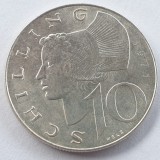 Austria 10 schilling 1971 argint, Europa