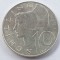 Austria 10 schilling 1971 argint