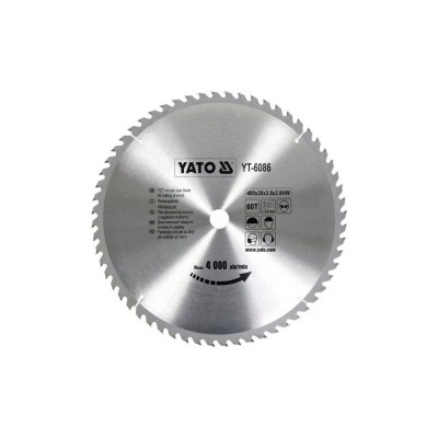 Disc fierastrau circular pentru lemn 400x60x30mm Yato YT-6086 foto
