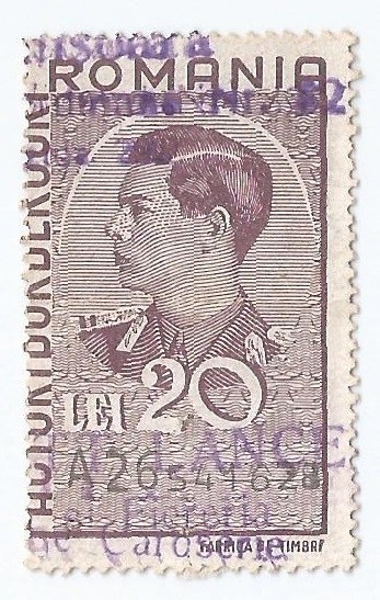 *Romania, lot 1101 cu 1 timbru fiscal comercial, 1941, oblit.
