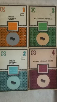 M. Bodea, A. Vatasescu, s.a. - Circuite integrate lineare, manual de utilizare, 4 volume (vezi detalii pentru livrare in tara) foto