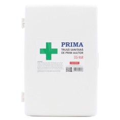 Trusa Medicala de Prim Ajutor Nedetasabila, Fixare pe Perete, Avizata MS, Valabilitate 24 Luni, Trusa Sanitara de Prim Ajutor pentru Perete, Trusa de foto