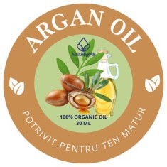 ARGAN- Ulei virgin- (argania spinosa ) sticla cu pipeta 30ml