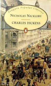 carte vintage,nicholas nickleby-cearles dickens-penguin popular classics,T.GRAT foto