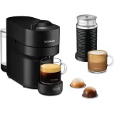 Espressor Nespresso DeLonghi ENV90.BAE Vertuo Pop, Filtru de cafea cu capsule Nespresso, Cu spumant de lapte, Negru