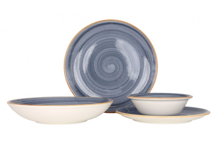 Bonna Set de vesela - Aura Dusk - 24 bucăți - 6 persoane - Porţelan