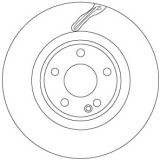 TRW DF6867 Disc frana