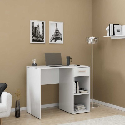 Birou Adore Concept cu sertar si rafturi, 90 x 75 x 52 cm foto