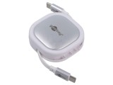 Cablu USB 2.0 Goobay 1m USB-C TPE dublu mufă 77425