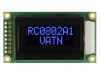 Afisaj LCD Alfanumeric 8x2 RAYSTAR OPTRONICS LED Albastru RC0802A1-LLB-JWVE 16 pini 4.5-5.5V