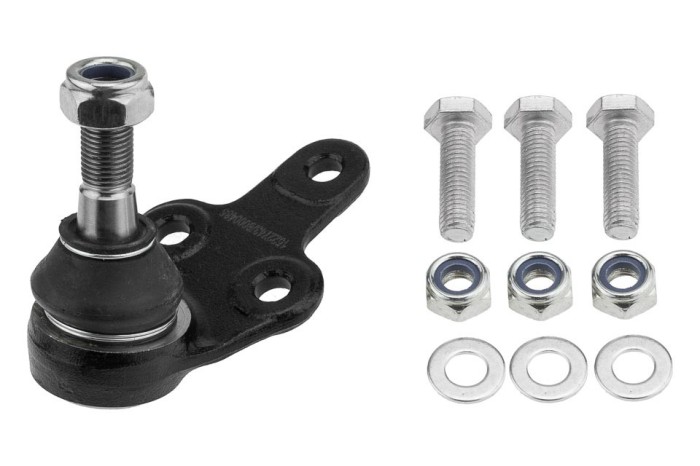 Rotula brat suspensie Ford Focus 2 2004-2008 C-Max 2007-, Volvo S40 2, V50 2004- C70 2006-, C30, Fata, Inferior, NTY ZSD-FR-002