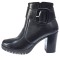 Ghete dama, din piele naturala, marca Gatta, 6471759-01-11, negru , marime: 40
