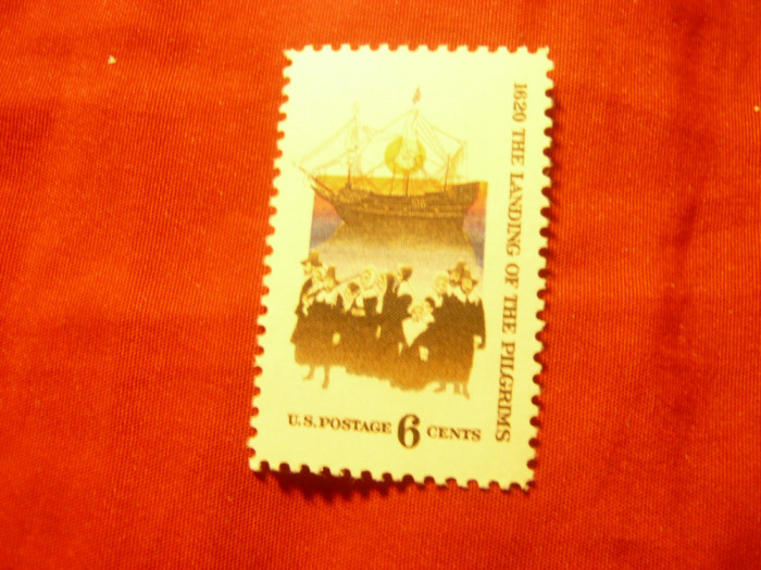 Serie SUA 1970 -350 Ani Nava grupului Pilgrims , 1 val.