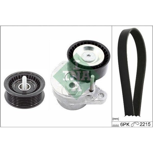 Set curea transmisie Mercedes Clasa C (W204) 01.07-01.15, Clasa E Convertible (A207) 01.10-12.16, Clasa E Coupe (C207) 01.09-12.16, Clasa E T-Model (